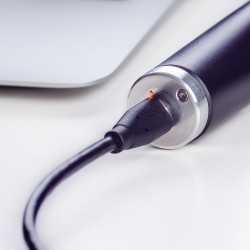 Otoscope à LED LuxaScope Auris 3,7 V, charge prise USB, distribué par Nussbaum Médical