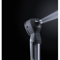 Otoscope à LED LuxaScope Auris 2,5 V, coloris noir distribué par Nussbaum Médical