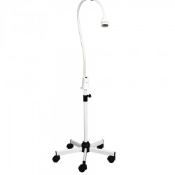 Lampe d'examen à LED Carla 4,2 W sur pied roulant distribuée par Nussbaum Médical