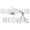Micro-Pince auriculaire Hartmann Courbe Vers le Haut Cuillères Rondes distribuée par Nussbaum Médical