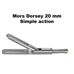 Insert préhension, Mors Dorsey 20 mm, simple action distribué par Nussbaum Médical