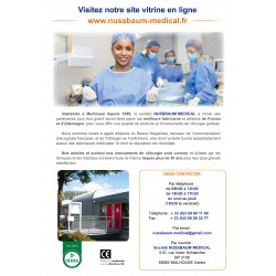Fascicule Chirurgie Plastique édité par Nussbaum Médical, Novembre 2023, 4ème de couverture