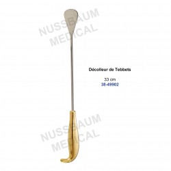 Décolleur spatulé Tebbetts 33 cm distribué par Nussbaum Médical