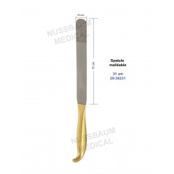 Spatule malléable 31 cm distribuée par Nussbaum Médical