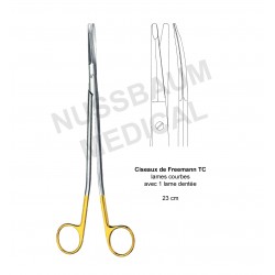 Ciseaux Freeman 23 cm pour facelift distribués par Nussbaum Médical