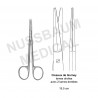 Ciseaux de Gorney de 19cm avec 2 lames dentées pour facelift distribués par Nussbaum Médical