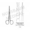Ciseaux de Gorney de 17cm avec 2 lames dentées pour facelift distribués par Nussbaum Médical