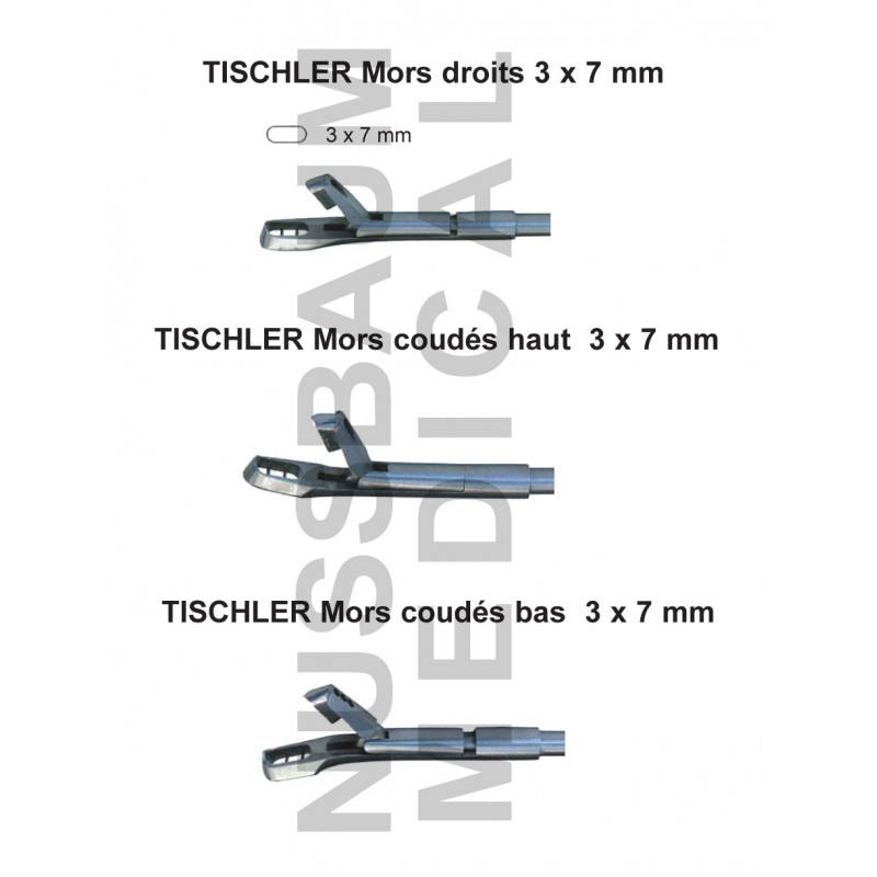 Tischler pince à biopsie orientable et démontable pour chirurgie gynécologique distribués par Nussbaum Médical
