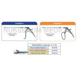Tischler pince à biopsie orientable et démontable pour chirurgie gynécologique distribués par Nussbaum Médical