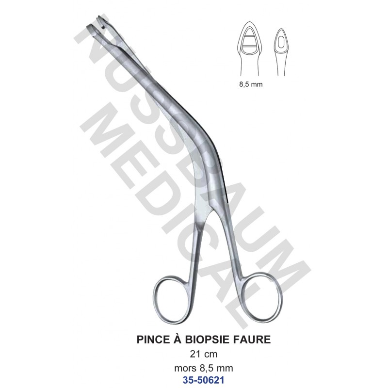 Pince à biopsie Faure distribuée par Nussbaum Médical