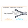 Inserts ø 10 mm pince à préhension Pennington mors double action distribués par Nussbaum Médical