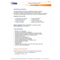 Brochure Système d'écarteurs Sattler