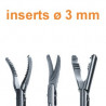 Inserts ø 3mm
