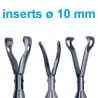Inserts ø 10 mm
