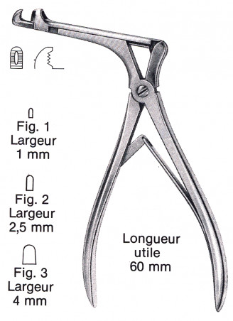 Pince gouge Citelli distribuée par Nussbaum Médical