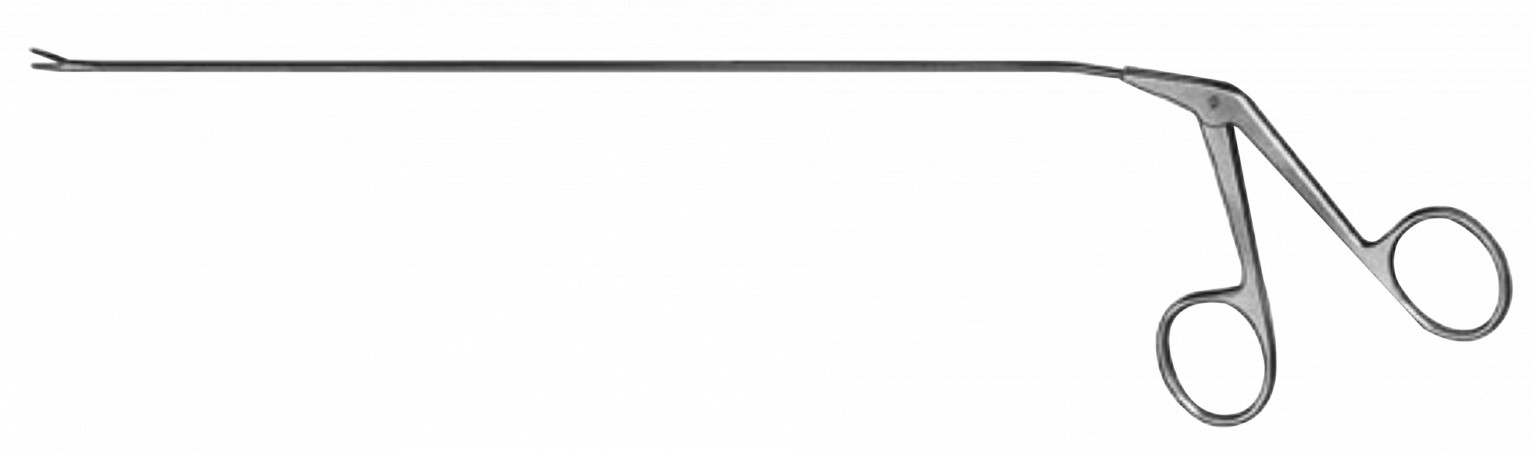 Pinces pour laryngo-bronchoscopie avec mors préhenseurs distribuées par Nussbaum Médical