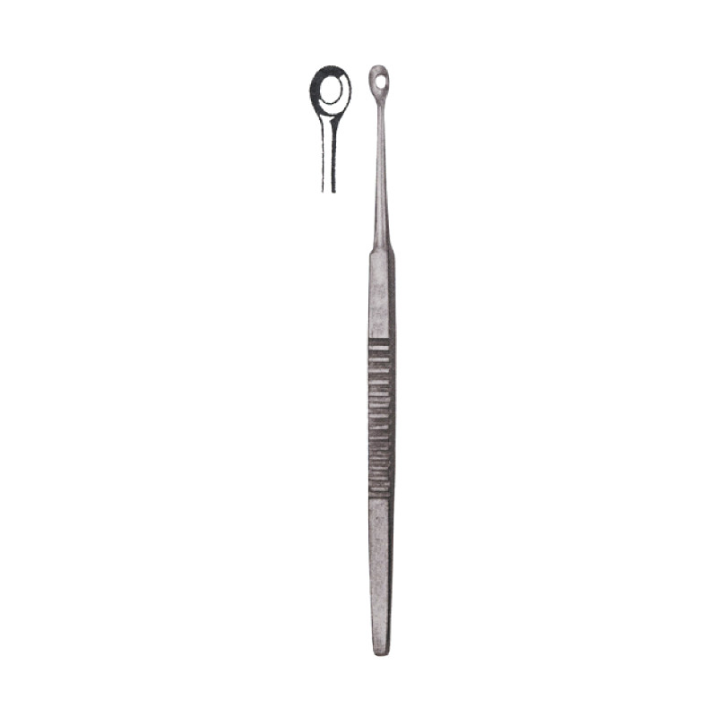 Curette Besnier à lupus fenêtrée 16 cm
