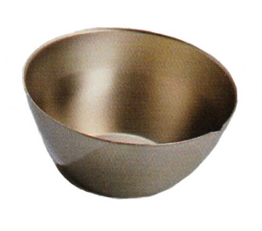 Cupules inox à bec fond plat distribuée par Nussbaum Médical