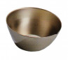 Cupules inox à bec fond plat