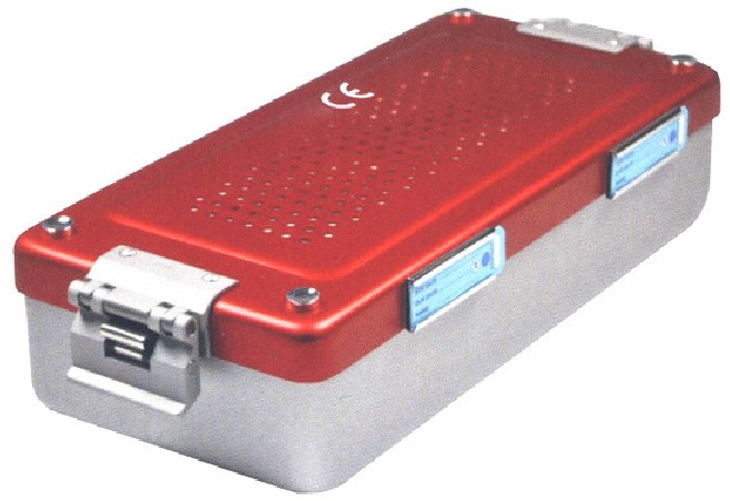 Mini-container à couvercle perforé, fond non-perforé