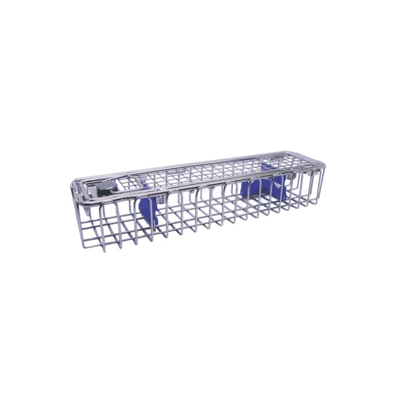 Paniers grillagés inox avec couvercle pour optiques
