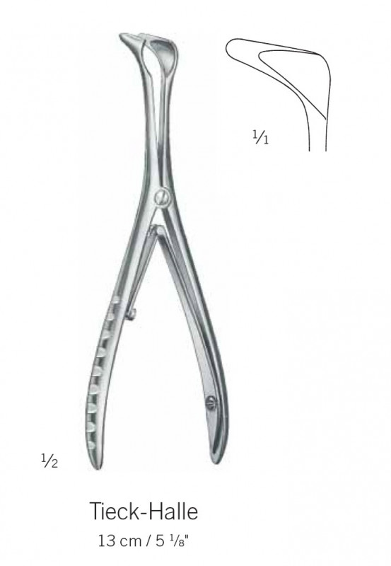 Spéculum Tieck-Halle pour enfant, 15 cm