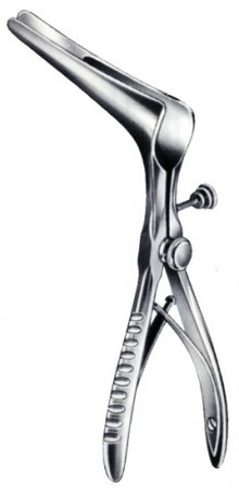 Spéculum Killian avec vis de fixation latérale, 13 cm