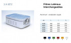 Conteneurs Filtres Latéraux Interchangeables Taille 3/4