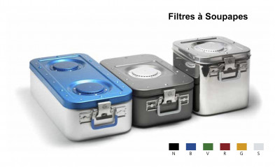 Conteneurs Filtres à Soupapes distribués par Nussbaum Médical