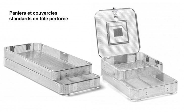 Paniers en Tôle Perforée Dimensions Standards