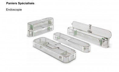 Paniers de stérilisation complets pour Optiques
