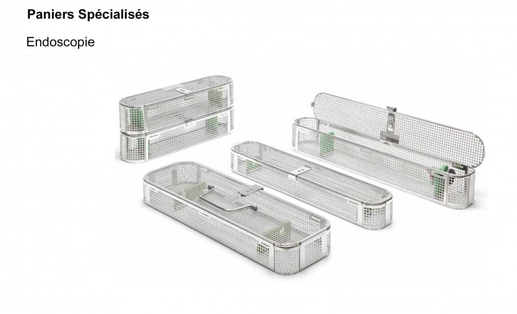 Paniers de stérilisation complets pour Optiques