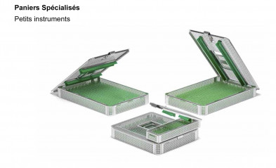 Paniers de stérilisation pour Petits Instruments