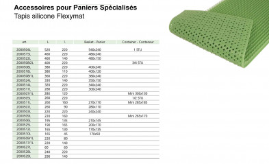 Tapis en silicone Flexymat