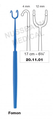 Ecarteur de Fomon 17 cm, écarteur pour blépharoplastie distribué par Nussbaum Médical