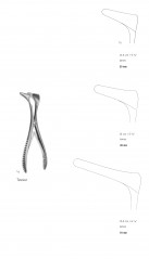 Spéculum nasal Tessier 14 cm - 45 mm