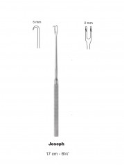 Crochet de Joseph 17 cm - 2 mm distribué par Nussbaum Médical