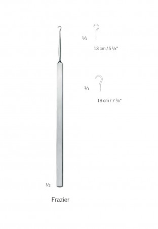 Crochet de Frazier 13 cm