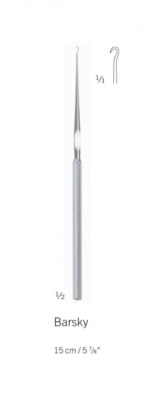 Crochet de Barsky 15 cm - 3 mm