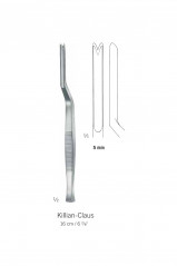 Ostéotome de Killian-Claus, longueur 16 cm, largeur 5 mm