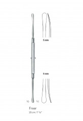 Elévateur de Freer, longueur 18 cm, largeur 5 mm