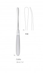 Elévateur de Cottle, longueur 18 cm, largeur 8 mm distribué par Nussbaum Médical