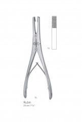 Pince-gouge de Rubin droite, longueur 20 cm distribuée par Nussbaum Médical