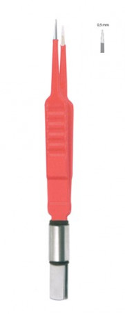 Pince bipolaire NON-STICK droite petite 11 cm distribuée par Nussbaum Médical