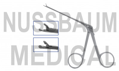 Micro-Pince auriculaire Hartmann Droite Cuillères Rondes distribuée par Nussbaum Médical