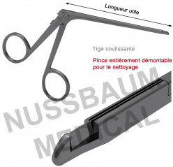 Pince auriculaire à préhension Dieter