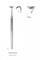 Ecarteur de Desmarres 16 cm - largeur 14 mm distribué par Nussbaum Médical