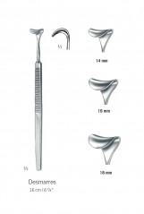 Ecarteur de Desmarres 16 cm - 16 mm