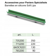 Barrettes en silicone pour paniers de stérilisation distribuées par Nussbaum Médical