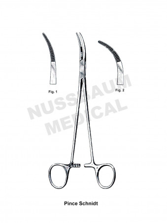 Pince Schnidt 19 cm distribuée par Nussbaum Médical